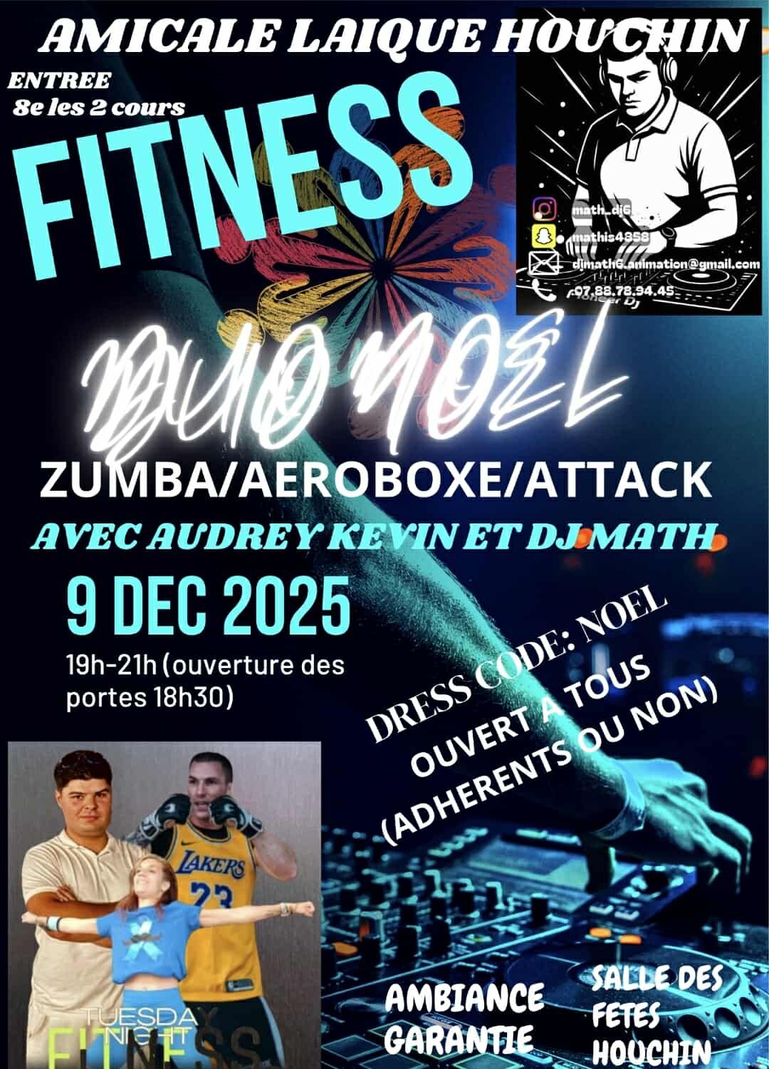 Zumba Aerobox …code Noel  9Decembre 2025 !