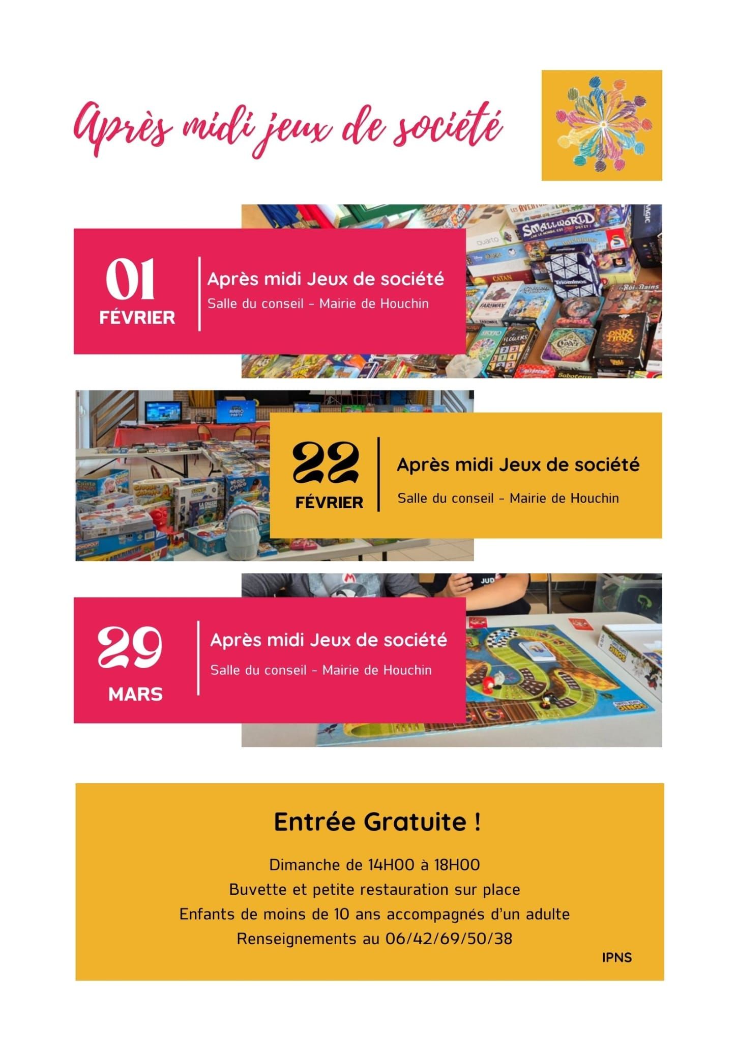 Après-midi jeux  !