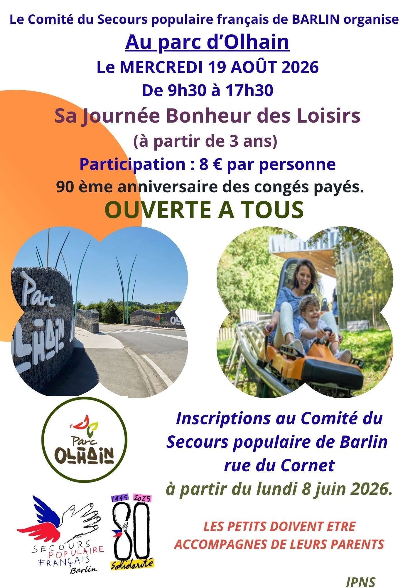 Secours Populaire journée à Olhain